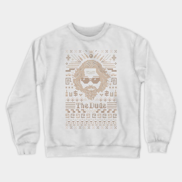 Knitted Dude Crewneck Sweatshirt by Leocan